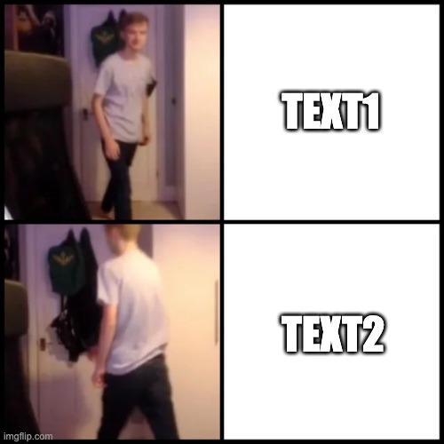 Tommyinnit Drake Hotline Bling | TEXT1; TEXT2 | image tagged in tommyinnit drake hotline bling | made w/ Imgflip meme maker