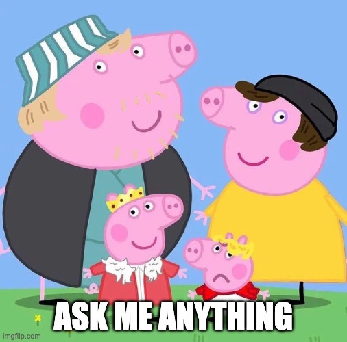 I made a rule that whenever I find a blursed image I do a trend | ASK ME ANYTHING | made w/ Imgflip meme maker