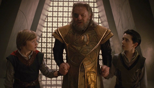 High Quality Odin and children Blank Meme Template