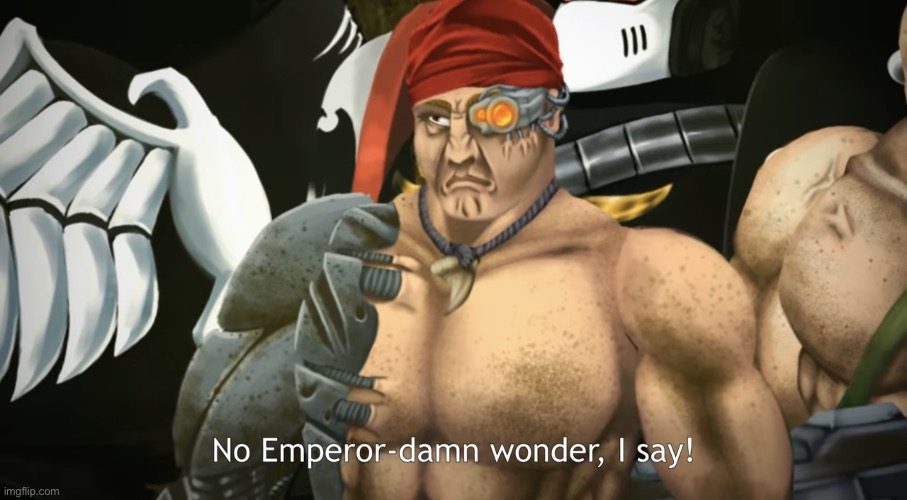 No Emperor-damn wonder, I say! | image tagged in no emperor-damn wonder i say | made w/ Imgflip meme maker