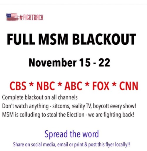 Please download this and spread it ALL OVER the Internet! | image tagged in msm blackout | made w/ Imgflip meme maker