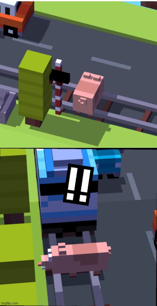 Crossy Road Train | image tagged in crossy road train | made w/ Imgflip meme maker