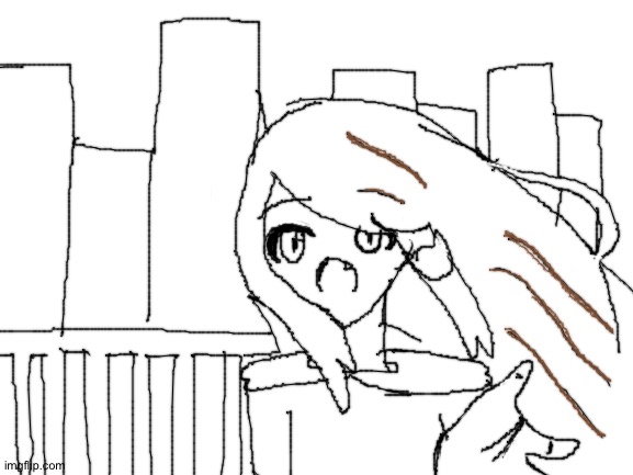 So I tried to draw with the generator tools, h m m . | image tagged in blank white template | made w/ Imgflip meme maker