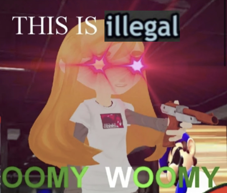 High Quality This is illegal oomy woomy Blank Meme Template