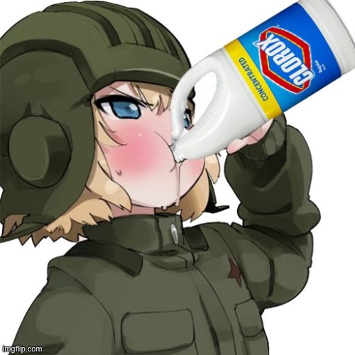 Me after looking at one discord server | image tagged in anime clorox | made w/ Imgflip meme maker