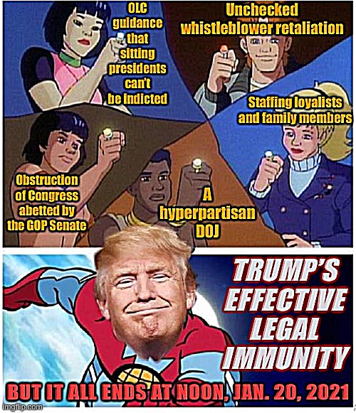 Eyyyy we’re about to get some transparency | image tagged in trump s effective legal immunity,government corruption,corruption,trump administration,law,trump impeachment | made w/ Imgflip meme maker