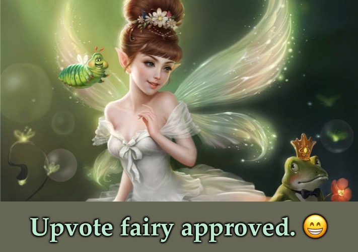 Upvote fairy approved | Upvote fairy approved. ? | made w/ Imgflip meme maker