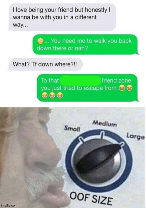 oof | image tagged in oof size large,roasted | made w/ Imgflip meme maker