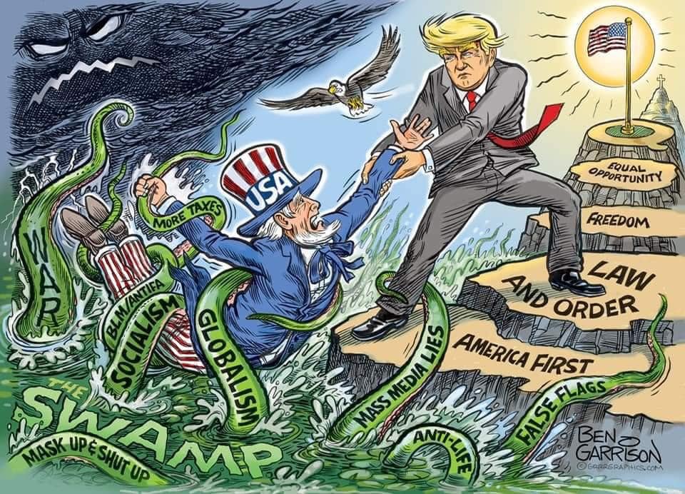 Trump Swamp rescue Blank Meme Template