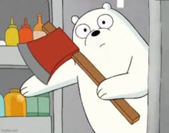 ice bear | image tagged in ice bear | made w/ Imgflip meme maker