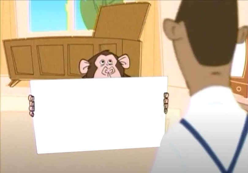 "Mr. Chimps This Is Horrible!" Blank Meme Template