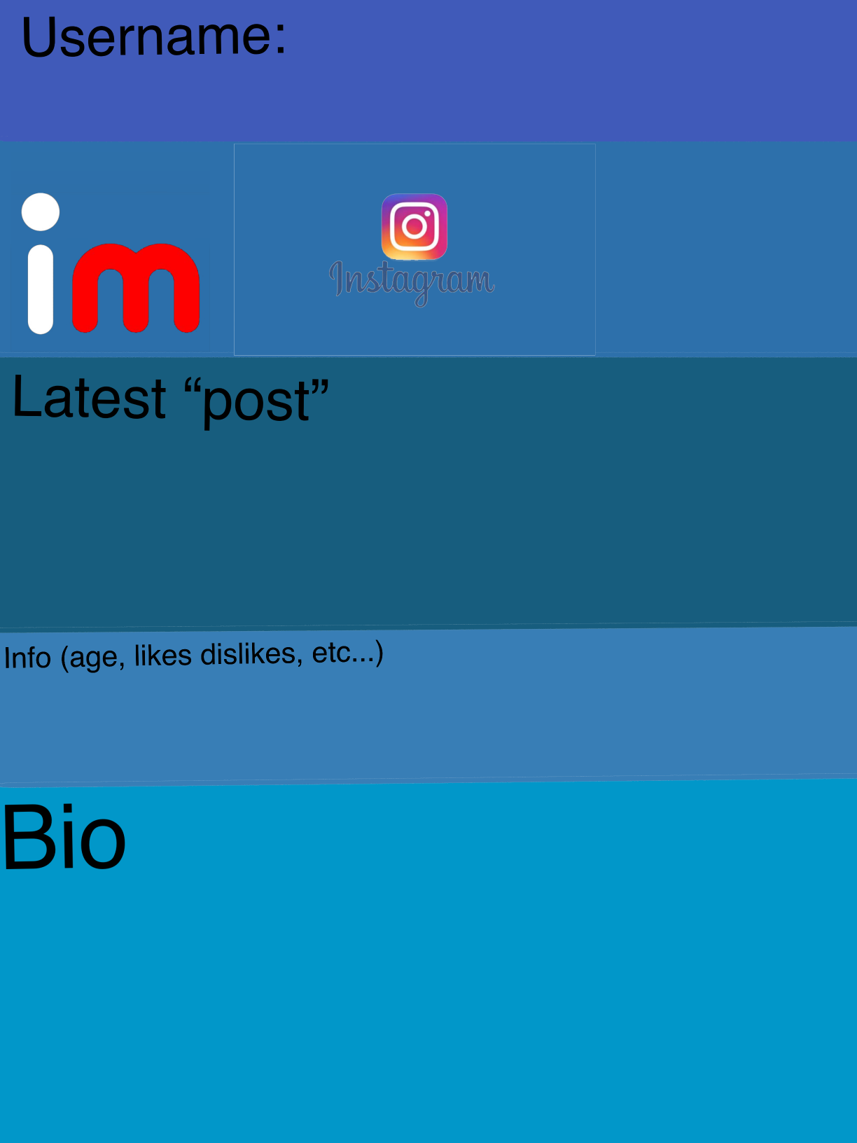 High Quality Imgflip insta Blank Meme Template