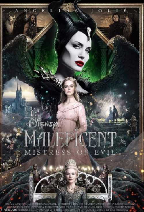 An equally enjoyable sequel! | image tagged in maleficant mistress of evil,movies,angelina jolie,elle fanning,michelle pfieffer,ed skrein | made w/ Imgflip meme maker
