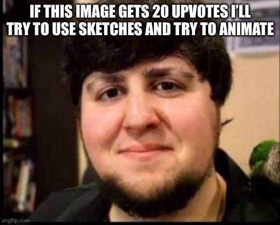 No this aint upvote begging | IF THIS IMAGE GETS 20 UPVOTES I’LL TRY TO USE SKETCHES AND TRY TO ANIMATE | made w/ Imgflip meme maker