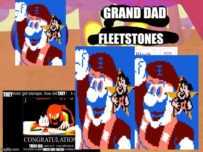 GRAND DAD FLEETSTONES | made w/ Imgflip meme maker
