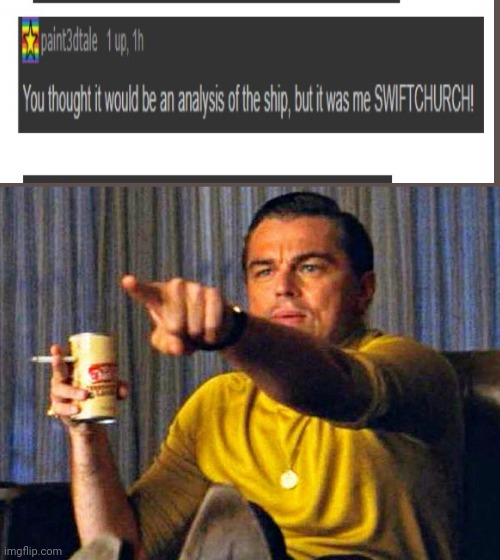 Leonardo Dicaprio pointing at tv | image tagged in leonardo dicaprio pointing at tv | made w/ Imgflip meme maker