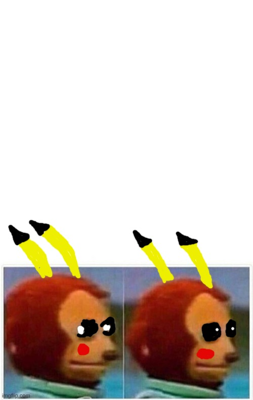 High Quality Pikachu Puppet Blank Meme Template