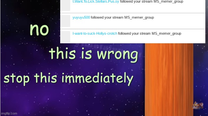 stop | image tagged in no this is wrong | made w/ Imgflip meme maker