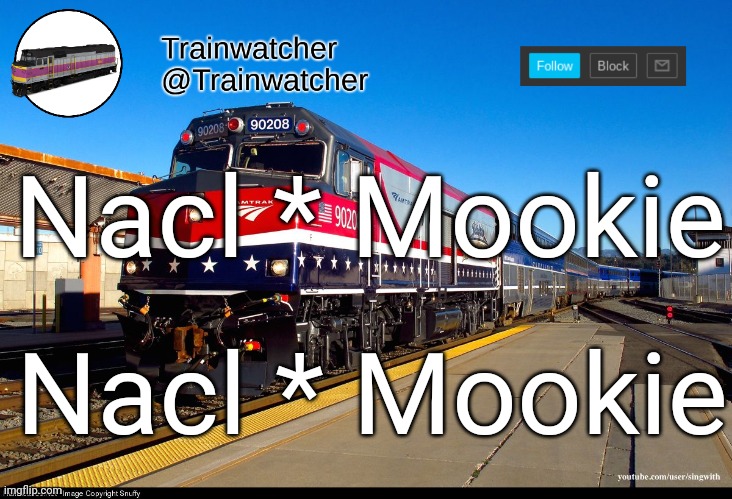 Trainwatcher Announcement 4 | Nacl * Mookie; Nacl * Mookie | image tagged in trainwatcher announcement 4 | made w/ Imgflip meme maker