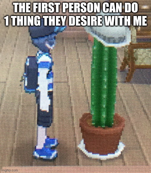 Forever Alone Pokemon Sun and Moon | THE FIRST PERSON CAN DO 1 THING THEY DESIRE WITH ME | image tagged in forever alone pokemon sun and moon | made w/ Imgflip meme maker