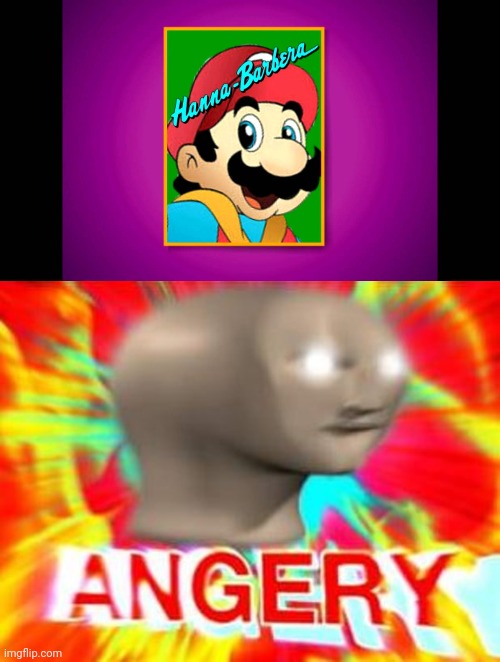 MARIO!? | image tagged in surreal angery,mario | made w/ Imgflip meme maker