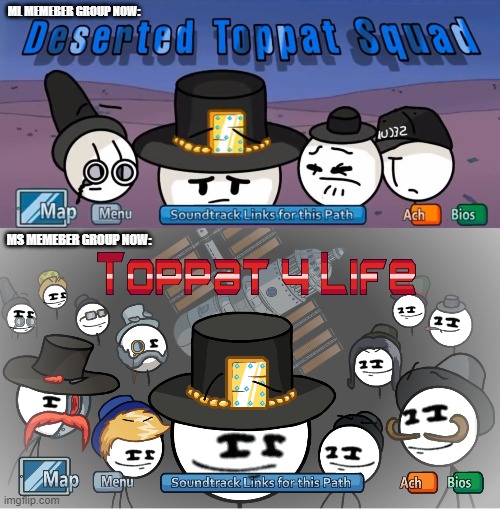 ML MEMEBER GROUP NOW:; MS MEMEBER GROUP NOW: | made w/ Imgflip meme maker