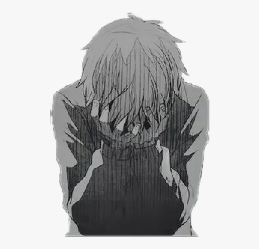 Sad anime boy Blank Template - Imgflip
