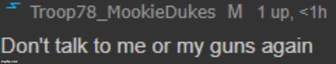 Don't talk to me or my guns again | image tagged in don't talk to me or my guns again | made w/ Imgflip meme maker
