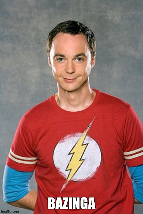 Bazinga | BAZINGA | image tagged in bazinga | made w/ Imgflip meme maker