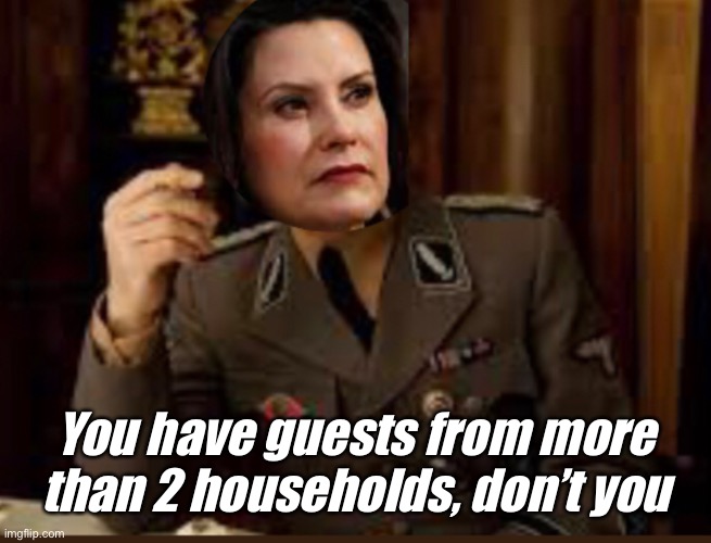 Michigan thanksgiving inquisitions | You have guests from more than 2 households, don’t you | image tagged in covid-19,politics,derp,liberal logic | made w/ Imgflip meme maker