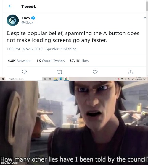 The council isn't always right | image tagged in star wars,xbox,gaming | made w/ Imgflip meme maker