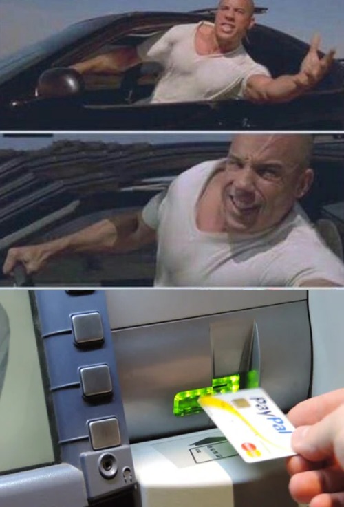 Pulling up to the ATM like... | image tagged in memes,funny,relatable | made w/ Imgflip meme maker