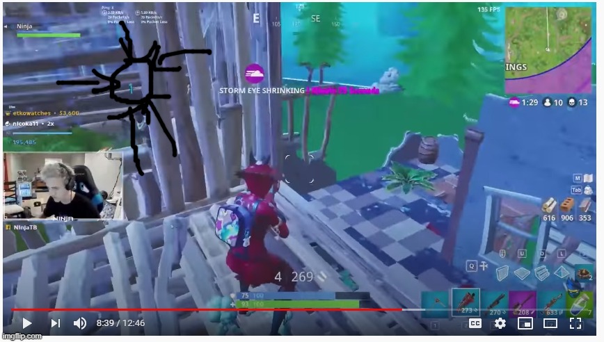 Is this a 1 or a 7 damage? Either way pumps sucked way too much in season 2-4 | image tagged in shotgun,fortnite,fortnite meme,fortnite memes,fortnite bush,ninja | made w/ Imgflip meme maker
