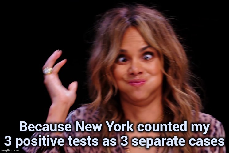 Boof ! | Because New York counted my 3 positive tests as 3 separate cases | image tagged in boof | made w/ Imgflip meme maker