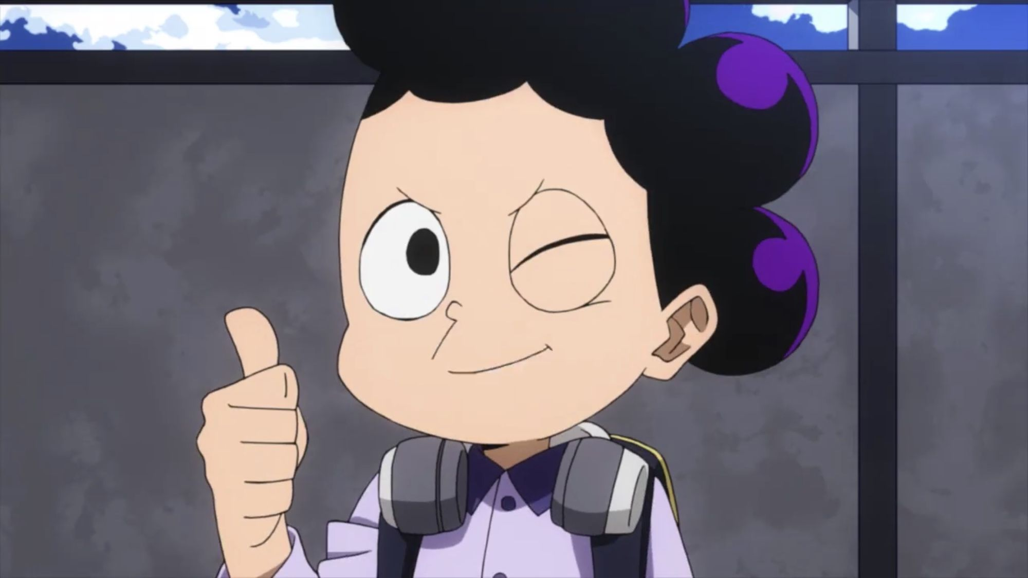 Minoru Mineta wink and thumbs up Blank Meme Template
