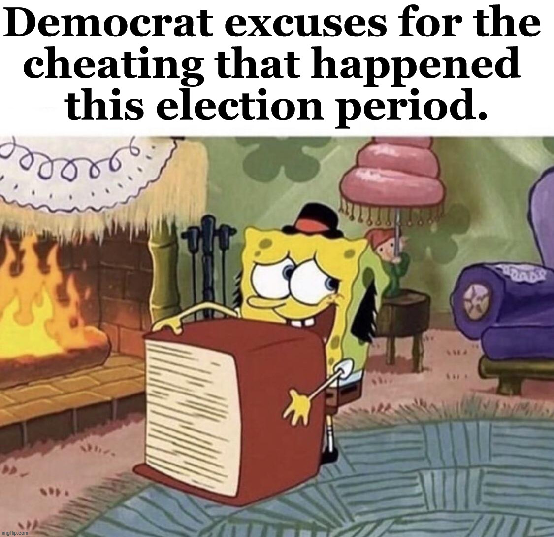 I love then saying sources when all they do is make up things or use their "science" | Democrat excuses for the 
cheating that happened 
this election period. | image tagged in excuses,democrats,cheating,political meme | made w/ Imgflip meme maker