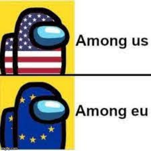 among eu | image tagged in among us | made w/ Imgflip meme maker