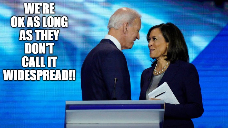 Widespread | WE'RE OK AS LONG AS THEY DON'T CALL IT WIDESPREAD!! | image tagged in creepy joe biden,george harrison,joe biden,biden,widespread,voter fraud | made w/ Imgflip meme maker