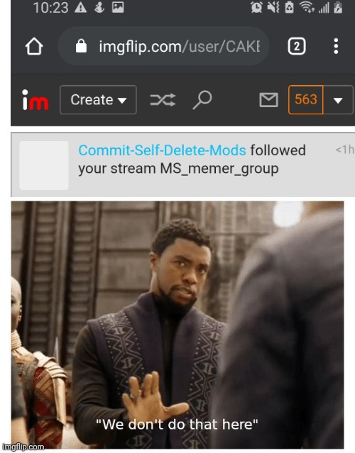 we don't do that here | image tagged in we don't do that here | made w/ Imgflip meme maker