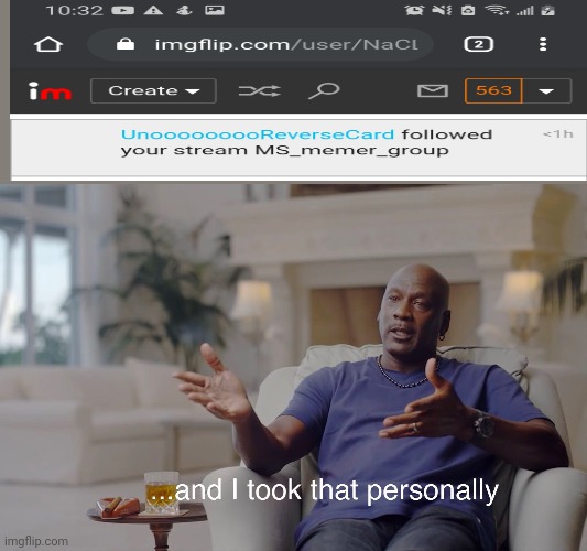 Hm | image tagged in and i took that personally | made w/ Imgflip meme maker