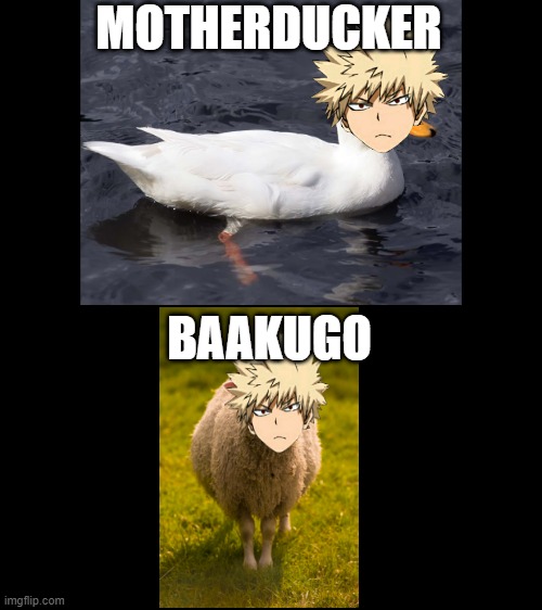 baakugo | MOTHERDUCKER; BAAKUGO | made w/ Imgflip meme maker