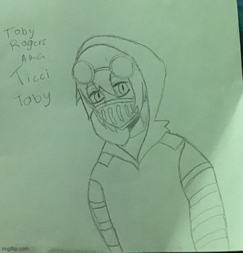 Just some bad Ticci Toby fanart | made w/ Imgflip meme maker