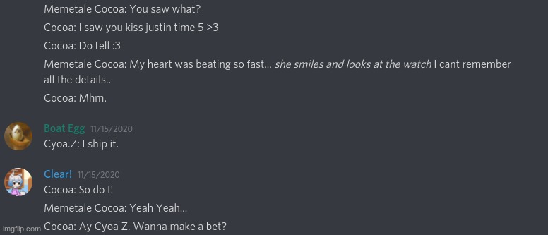 The Bet-Part One | made w/ Imgflip meme maker