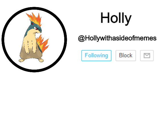 Holly announcement template Blank Meme Template