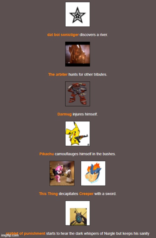Day 1 (2) | image tagged in hunger games | made w/ Imgflip meme maker