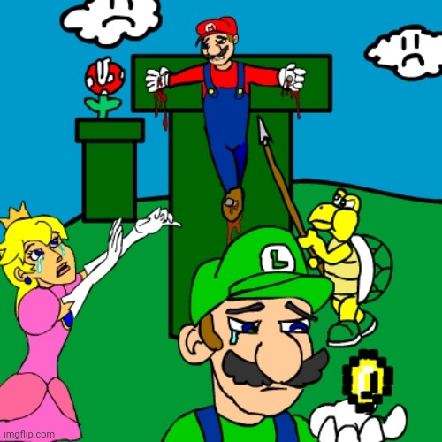 Mario | image tagged in super mario,wierd | made w/ Imgflip meme maker