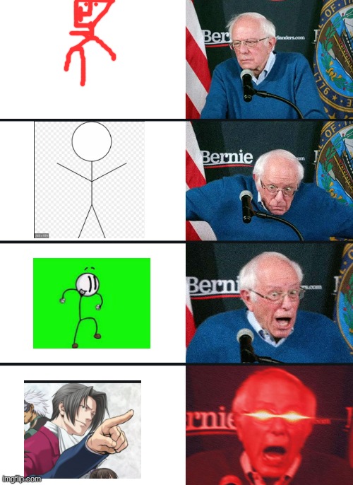 Drawings ranked by Bernie Sanders | image tagged in bernie sanders reaction nuked | made w/ Imgflip meme maker