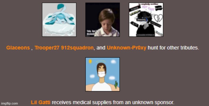 Day 5 (2) | image tagged in hunger games | made w/ Imgflip meme maker