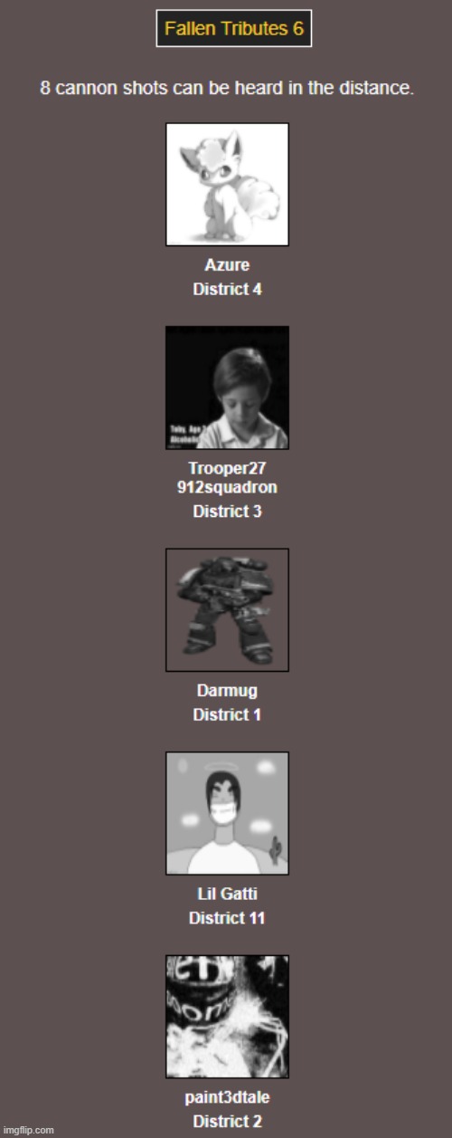 Press F (1) | image tagged in hunger games | made w/ Imgflip meme maker