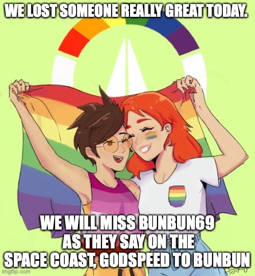 Press F to pay respects ;( Yes I live on the space coast | WE LOST SOMEONE REALLY GREAT TODAY. WE WILL MISS BUNBUN69  AS THEY SAY ON THE SPACE COAST, GODSPEED TO BUNBUN | made w/ Imgflip meme maker